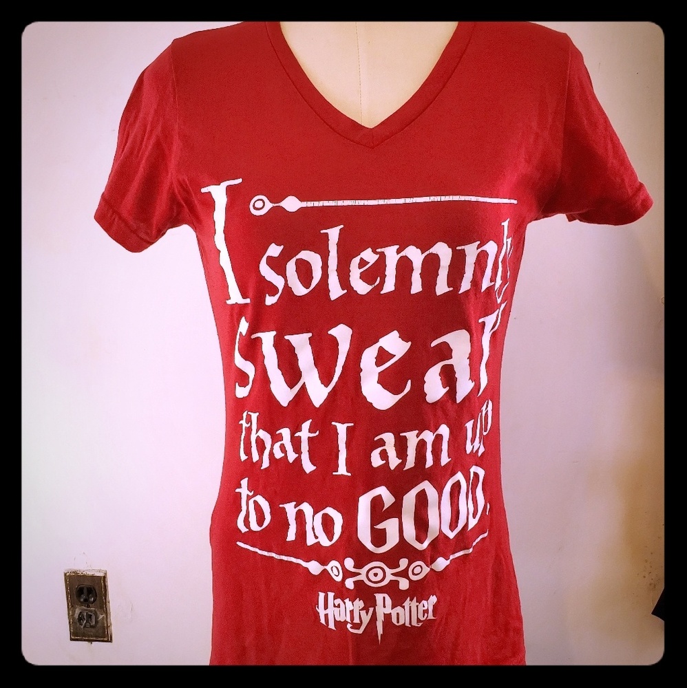 Harry Potter womens t-shirt fitted size L